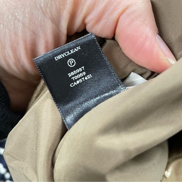 Ann Taylor Brown Wool Blend A Line Mini Skirt Dark Academia Womens 8 Preppy - Picture 7 of 8